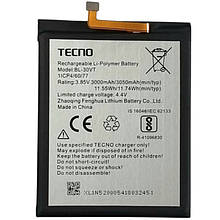 Акумулятор BL-30VT (АКБ, батарея) Tecno 1S Pro (Li-ion 3.85 V 3050mAh)