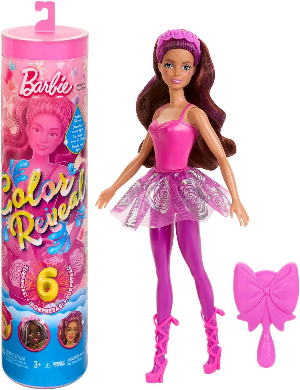 Лялька Barbie Color Reveal Балерина сюрприз HRK17