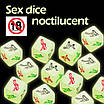 Гральний кубик "Пози" світиться в темряві, фото 5