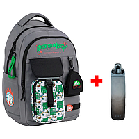 Рюкзак Kite Education teens Rick & Morty RM25-2597L + пляшка в подарунок