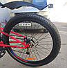 ✅ Гірський Двопідвісний велосипед Azimut Viper Power 26 D Рама 19,5 Сіро-червоний, в розібраному вигляді на 20%, без щитків, фото 7