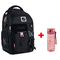 Рюкзак Kite Education teens Kuromi HK25-2597L + пляшка в подарунок