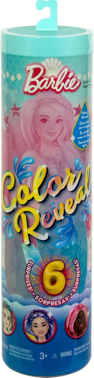 Ігровий набір Barbie Color reveal Таємниці моря HRK12