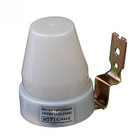 Фотореле, датчик освітленості (день-ніч) накладний 2400 Вт #07/1