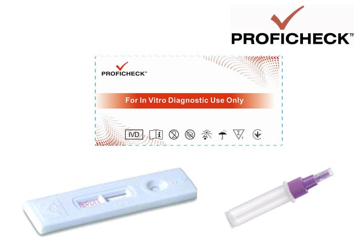 Швидкий комбінований тест PROFICHECK на токсин A/B Clostridium difficile (фекалії), фото 1