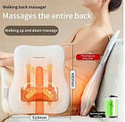 Масажна подушка Benbo R16-lux для спини та попереку (роликовий масаж та підігрів), фото 5