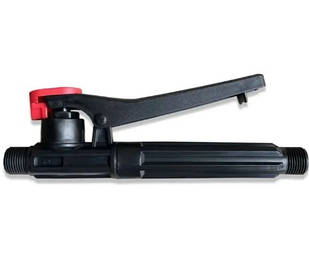 Кран-ручка для обприскувача різьба 18 мм - для штанги, посилений корпус