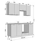 Кухня модульна. Довжина 1,8 м., фото 3