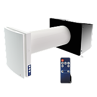 Стіновий провітрювач Blauberg Vento Expert A50-1 S Pro для тонких стін з рекуперацією