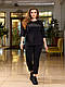 Легкий спортивний костюм турецький трикотаж батальний двійка, фото 6