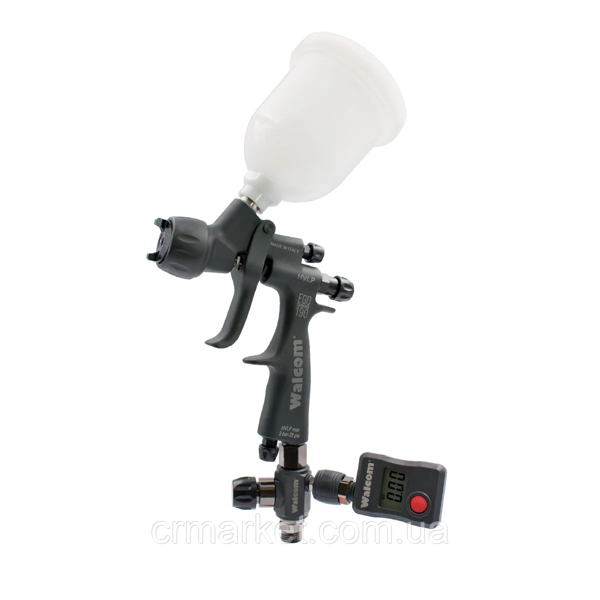 Фарбопульт Walcom EGO Carbonio HVLP 1.0, фото 1