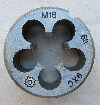 Плашка ( Лерка ) 16 М х 2,0 D45 метрична ДЕРЖСТАНДАРТ 9740 Ферон