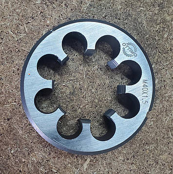 Плашка ( Лерка ) М 40 х 1,5 метрична ДЕРЖСТАНДАРТ 9740 Ферон