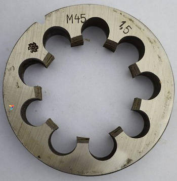 Плашка ( Лерка ) М 42 х 1,5 метрична ДЕРЖСТАНДАРТ 9740 СРСР