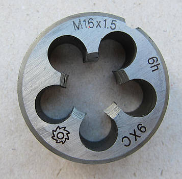 Плашка ( Лерка ) 16 М х 1,5 D38 метрична ДЕРЖСТАНДАРТ 9740 Ферон