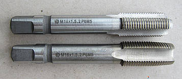 Мітчик машинно-ручний М 16х1, 5 комплектний HSS (Р6М5) ДЕРЖСТАНДАРТ 3266-81 виконання 2