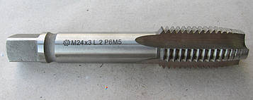 Мітчик машинно-ручної Лівий М24 х 3,0 LH P6M5 100%
