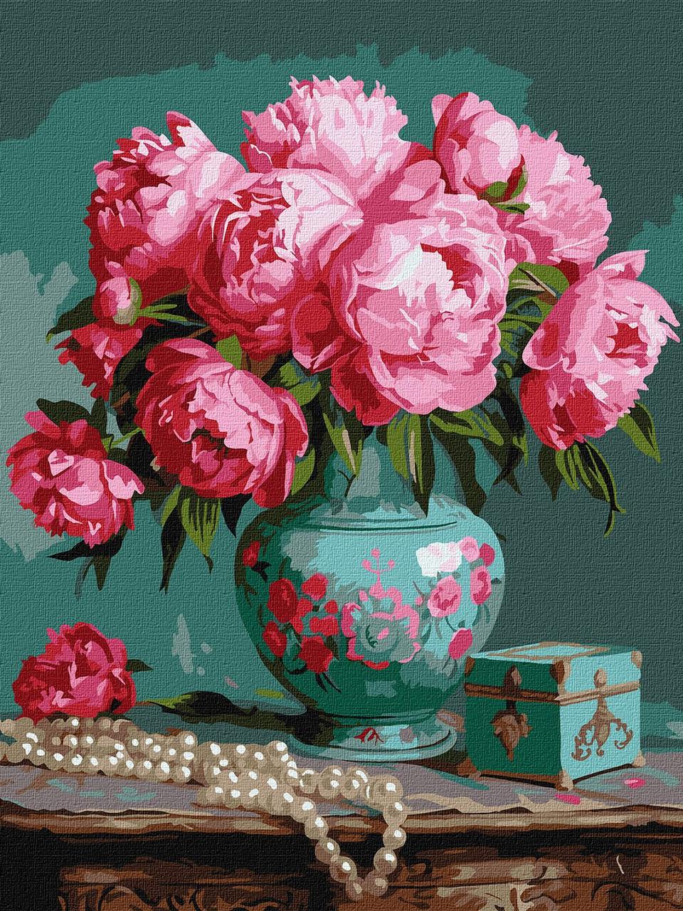 Картина за номерами 30х40 см. Мелодія квітів ©sophiia_іllustrations Ідейка. KHO5711, фото 1