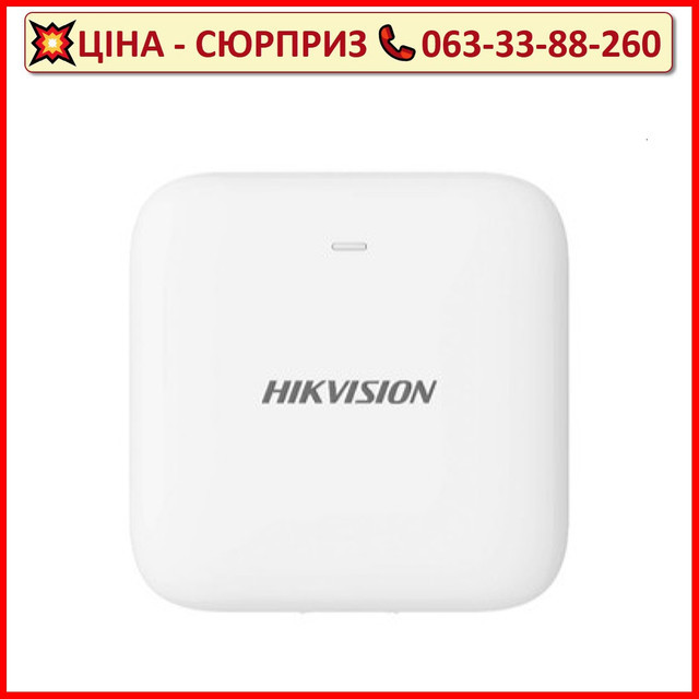 Бездротовий сповіщувач затоплення DS-PDWL-E-WE