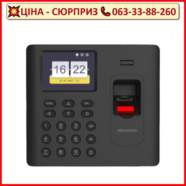 Термінал обліку робочого часу Hikvision DS-K1A802AMF