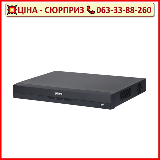 Відеореєстратор Dahua DHI-NVR5232-EI 32-канальний 1U 2HDD WizSense
