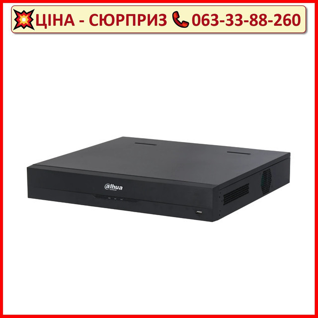 Відеореєстратор Dahua DHI-NVR5432-EI 32-канальний 1.5U 4HDD WizSense