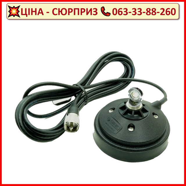 Магнітна основа антени автомобільної SIRIO PM100S POWER MAG BNC-m
