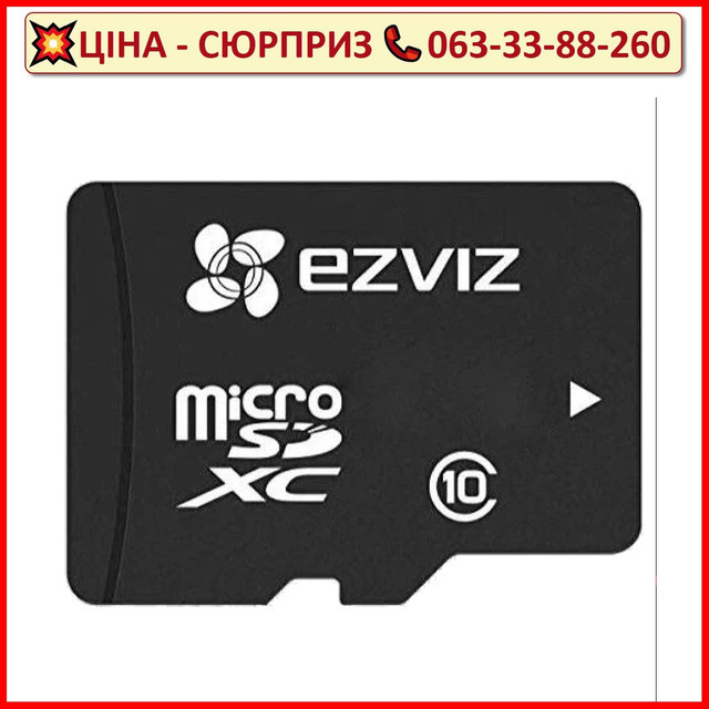 Карта пам'яті microSD Ezviz CS-CMT-CARDT64G-D 64Гб