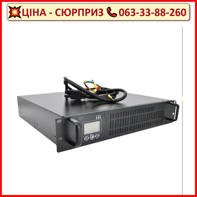ДБЖ з правильною синусоїдою Ritar RT-1KL-LCD 1000VA