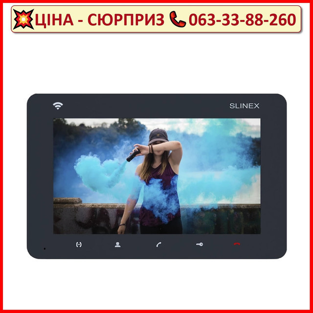 Відеодомофон Slinex SM-07N Cloud 7" дюймів grafit