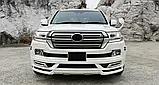 Комплект рестайлінгу Wald для Toyota Land Cruiser 200. Автомобільний обвіс тюнінг для Тойота Ленд Крузер 200., фото 7