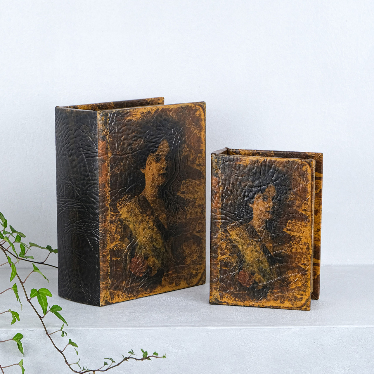 Скринька книга набір з 2-х Дама з трояндою Гранд Презент 22-3185, фото 1