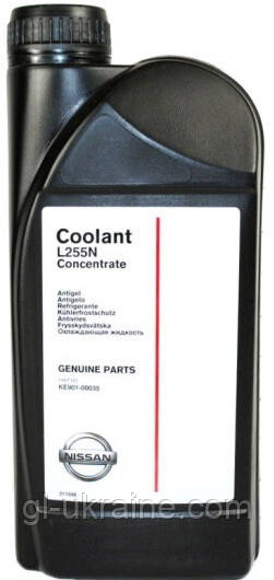 Антифриз-концентрат Nissan Coolant L255N (зелений), 1л (KE901-00035)