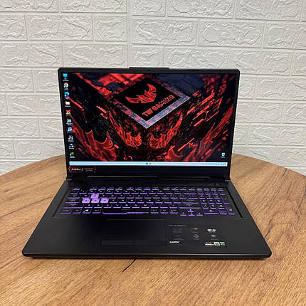 Б/в Ігровий ноутбук Asus TUF F17 FX706HE 17.3" 1920x1080| i5-11260H| 16GB RAM| 512GB SSD| RTX 3050 Ti 4GB, фото 1