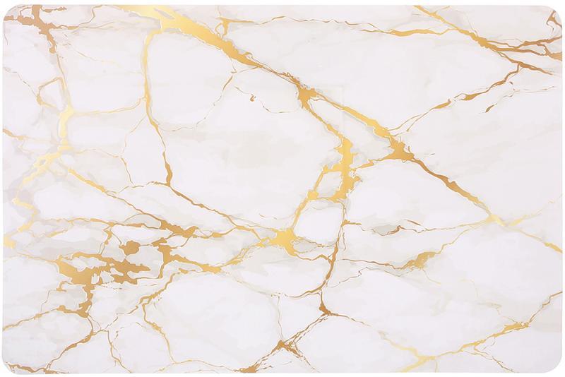 Набір 12 сервірувальних серветок 28x43см підтарільники Marble-109, поліпропілен, фото 1