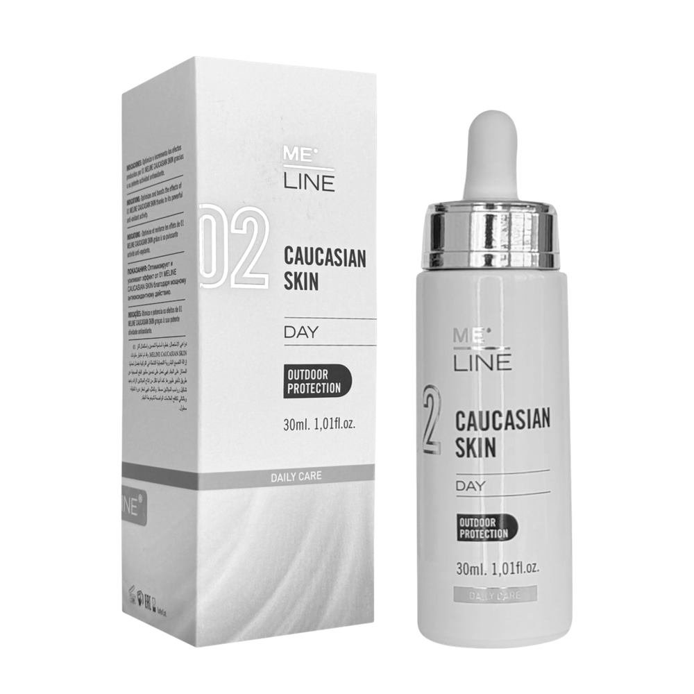 Денна сироватка для усунення гіперпігментації 02 Caucasian Skin Day Me Line, 30 мл