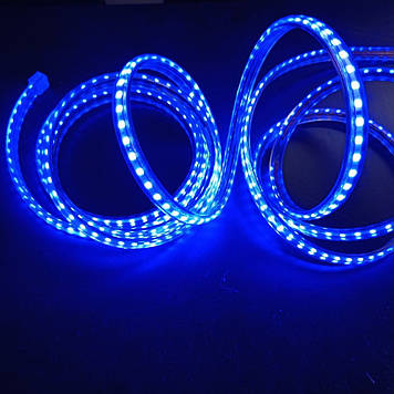 Стрічка Led 220V синя (2 м) – комплект з адаптером