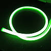 Неон Led 220V зелений круглий (1 м) – набір з адаптером, фото 4