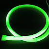 Неон Led 220V зелений круглий (1 м) – набір з адаптером, фото 3