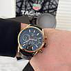 Годинник наручний для чоловіків Tag Heuer Grand Carrera Gold-Black, фото 9