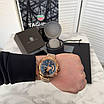 Стильний чоловічий годинник Tag Heuer Grand Carrera Calibre 36 RS Caliper Steel Gold/Black, фото 9