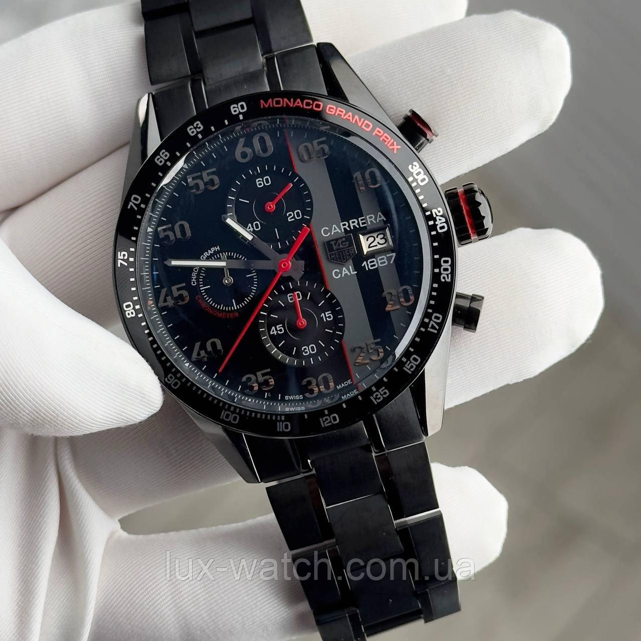 Годинник модний чоловічий Tag Heuer Carrera Calibre 1887