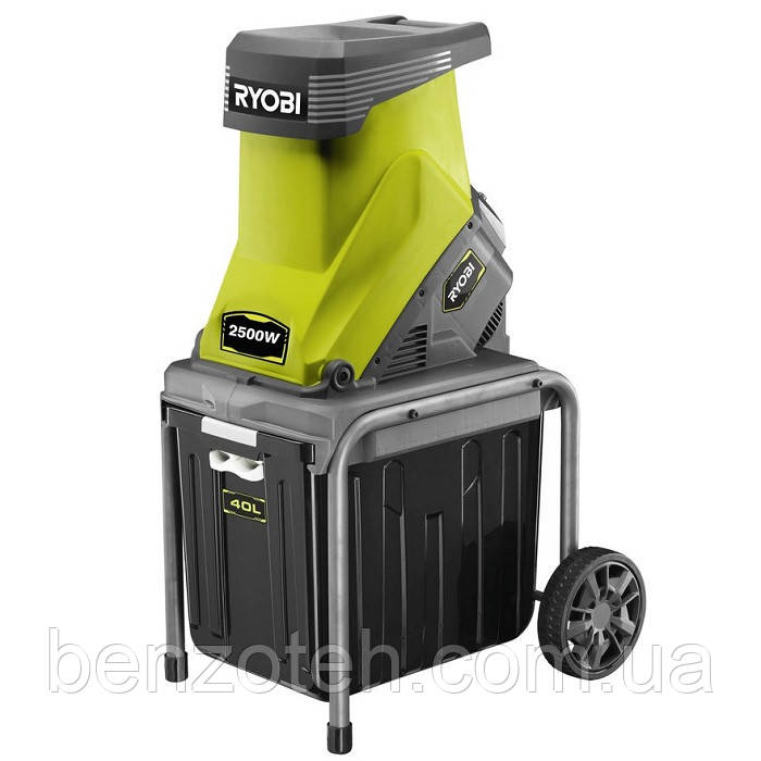 Подрібнювач садовий RYOBI RSH2545B (діаметр гілок 45 мм, ріжуча система – ніж)