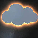 Дитячий нічник Cloud Lights HA-43 з м'яким світлом Нічник для дитячої кімнати, фото 2