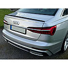 Спойлер DPT (Черный Глянец) для Ауди A6 C8 2018- гг