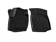 Передние резиновые коврики Stingray 3D (2 шт) для Skoda Rapid 2012-2019 гг