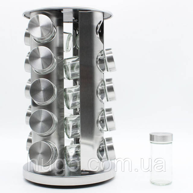 Набор для специй и приправ 20 баночек (34х18см), с поворотом на
