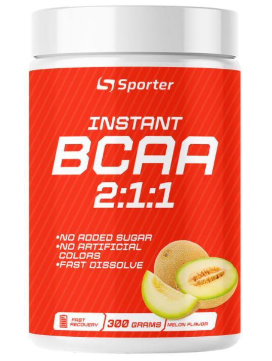 Амінокислоти BCAA Sporter BCAA INSTANT 300 грам Смак : диня