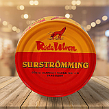 Сюрстремінг Surstromming Röda Ulven 400г банка (ферментований оселедець), фото 3