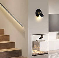 Бра настінне світлодіоде Sirius 8872M-B чорний